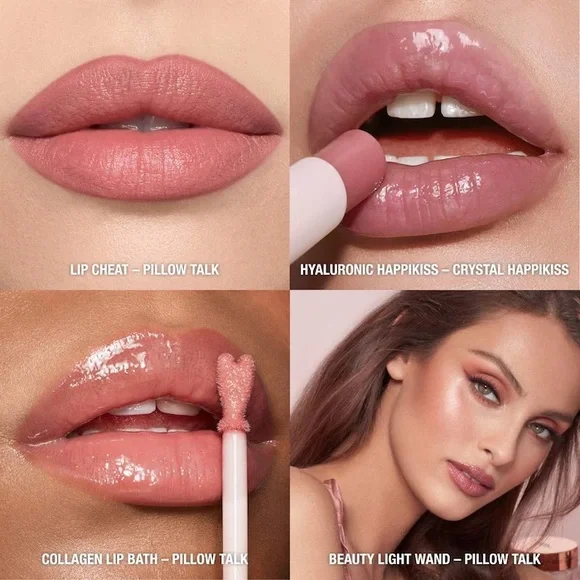 🆕 CHARLOTTE TILBURY Pillow Talk Iconic Lip and Cheek Secrets Set - Original NIB - Picture 4 of 8